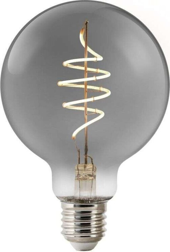 - Pære Smart 4,7W (100lm) 1800K Dim. Smoked Globe E27