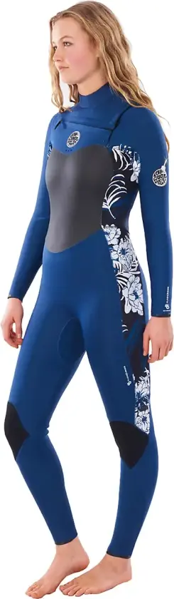 Flashbomb 3/2 GB Chest Zip Våtdrakt blå