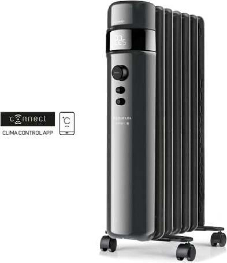 Agadir Olieradiator M. Wifi 1500w Gulv/panelovn