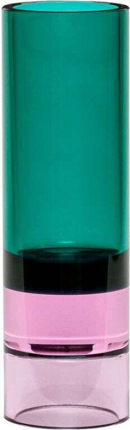 - Astro Tealight Holder/Vase Green/Pink