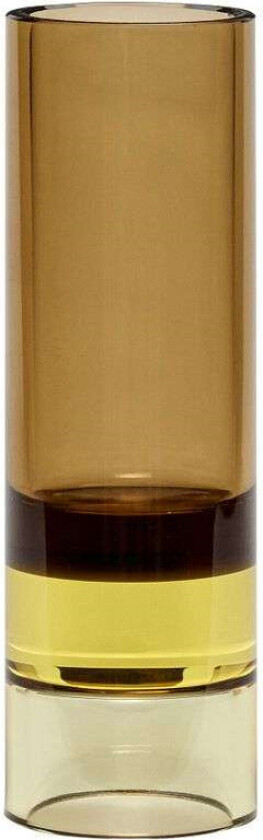 - Astro Tealight Holder/Vase Brown/Yellow