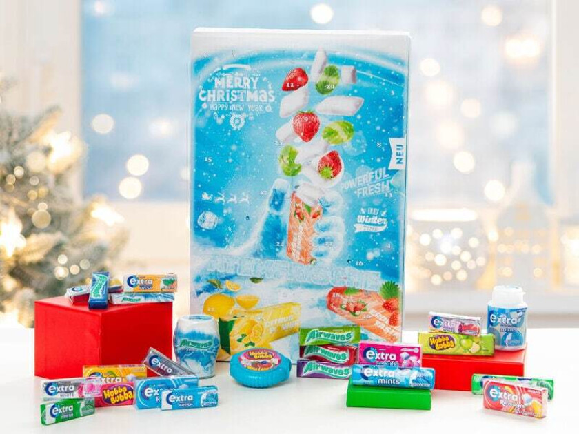 Julekalender med tyggegummi