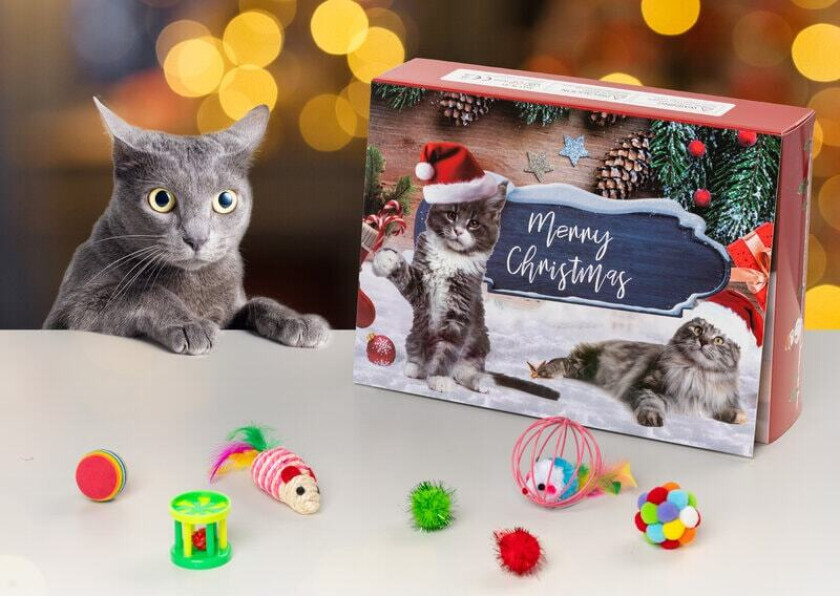 Julekalender med katteleker