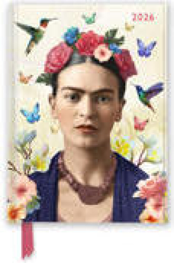 Frida Kahlo: Life of an Icon 2026 Luxury Pocket Diary Planner - Week to View