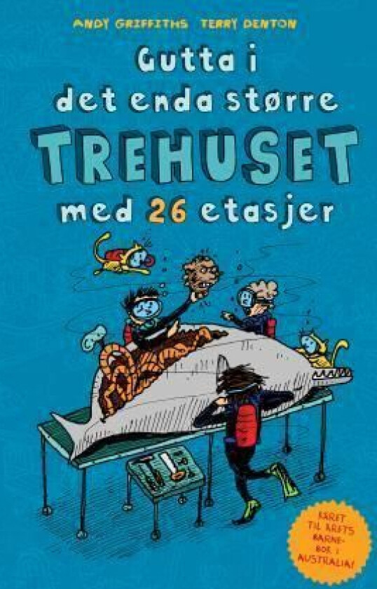 Gutta i det enda større trehuset med 26 etasjer av Andy Griffiths