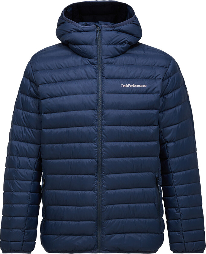 Men's Down Liner Hood Jacket Blue Shadow