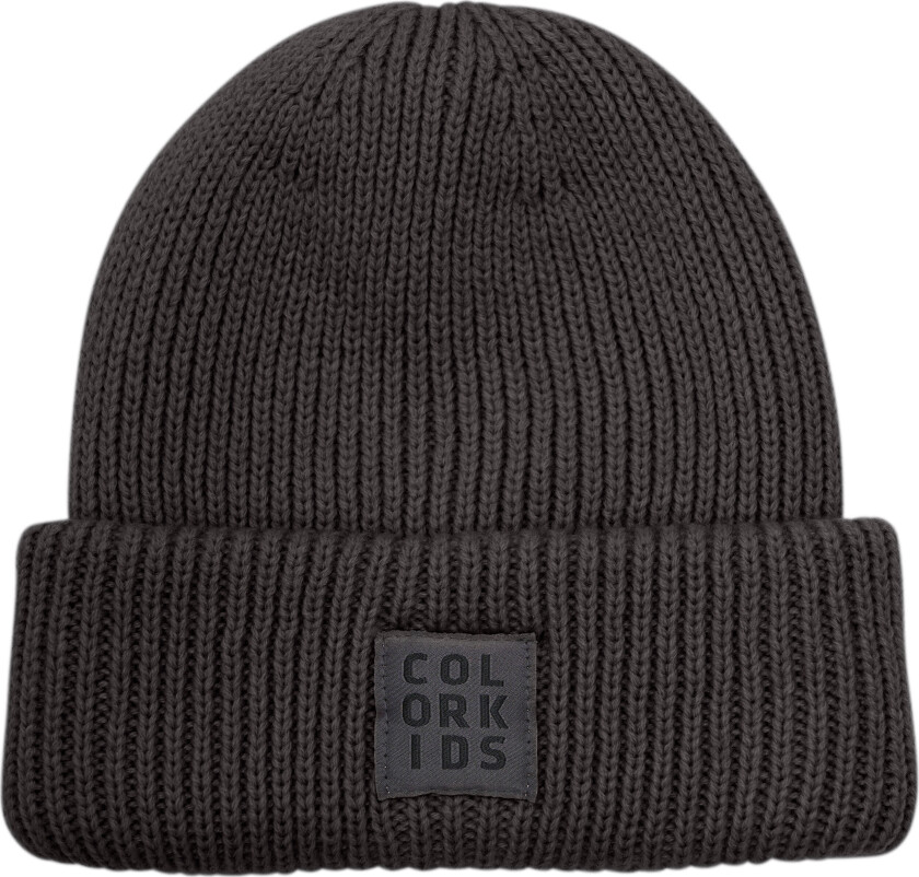 Color Kids Juniors' Beanie With Wool Phantom