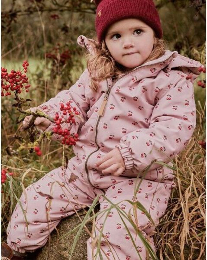 Nmflasnow10 vinterdress småbarn, Misty Rose