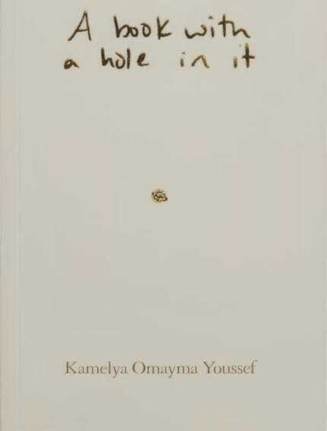 A book with a hole in it