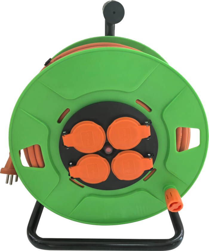 Bilde av kabeltromle m/jord 4Ãudt. 230V/13A IP44 40m