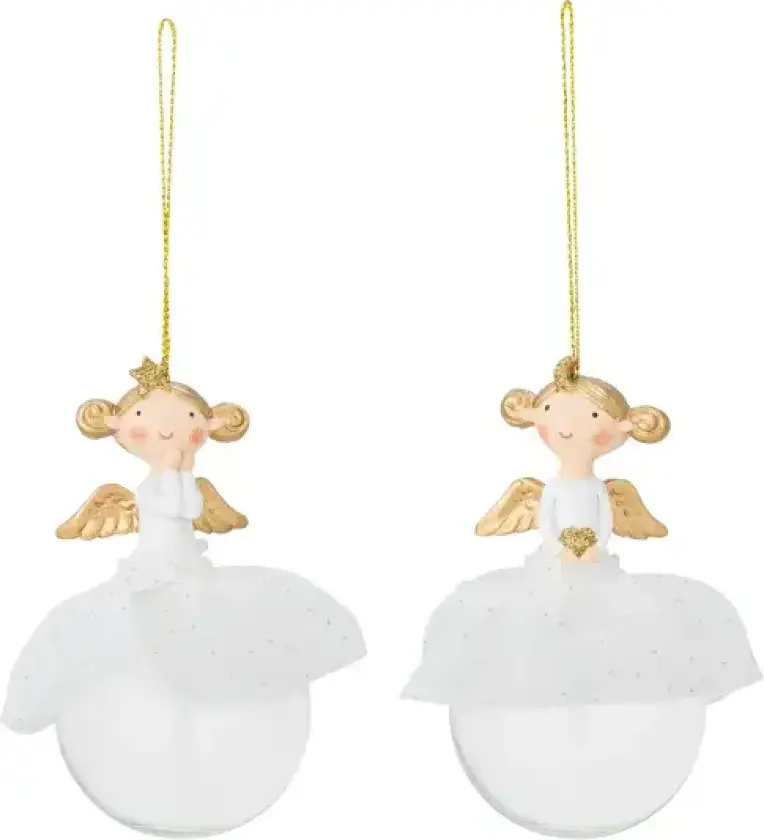 Griselda Julekuler Engel 2 stk