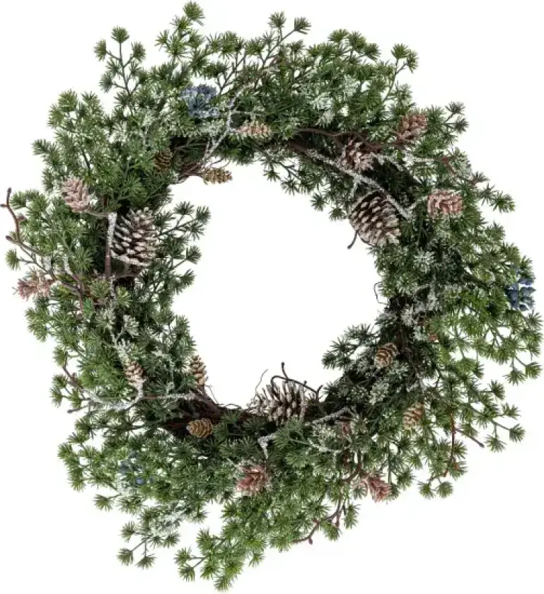 Cedar Julekrans Grønn