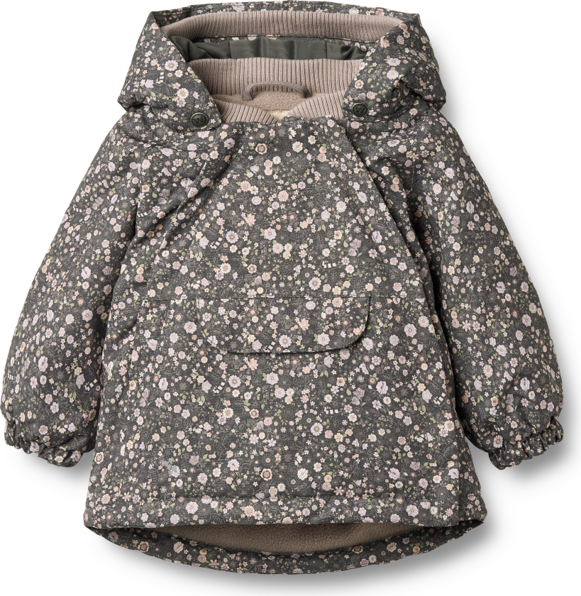 Sascha Jakke Black Sea Open Flowers Black Sea Open Flowers 98 cm Svart 98 cm kvinne