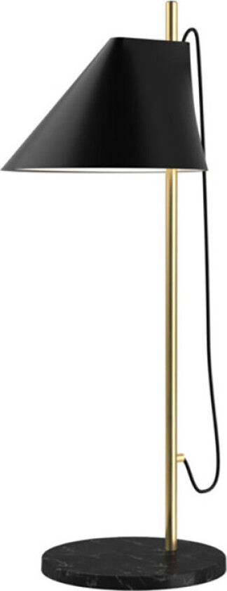 - Yuh Bordlampe Svart/Messing