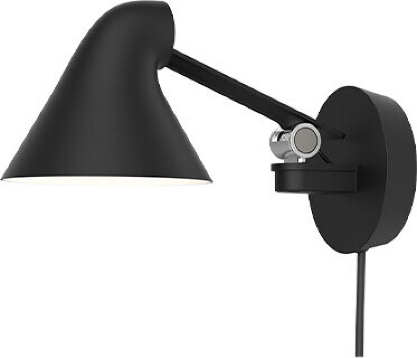 - NJP Box LED Vegglampe 2700K Short Black