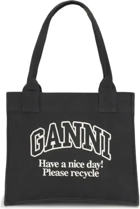 Dame, Vesker, Svart, ONE SIZE