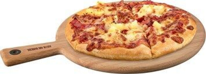 Austin and Barbeque AABQ Pizza Paddle Wood