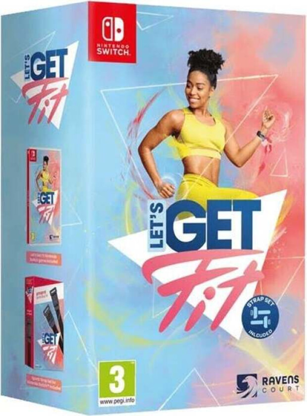Let's Get Fit + Joy Con Straps - Nintendo Switch - Livsstil