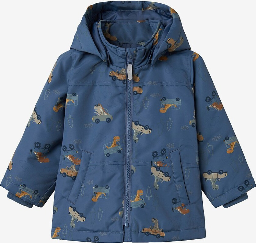 Jakke nmmMax PA Aop - Blå