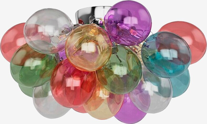 Taklampe Gross 50 cm, Multi - Flerfarget