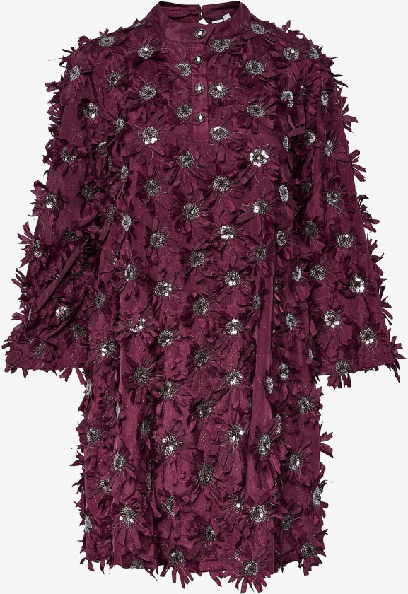 Kjole yasAbelone 7/8 Short Dress - Show - Rød