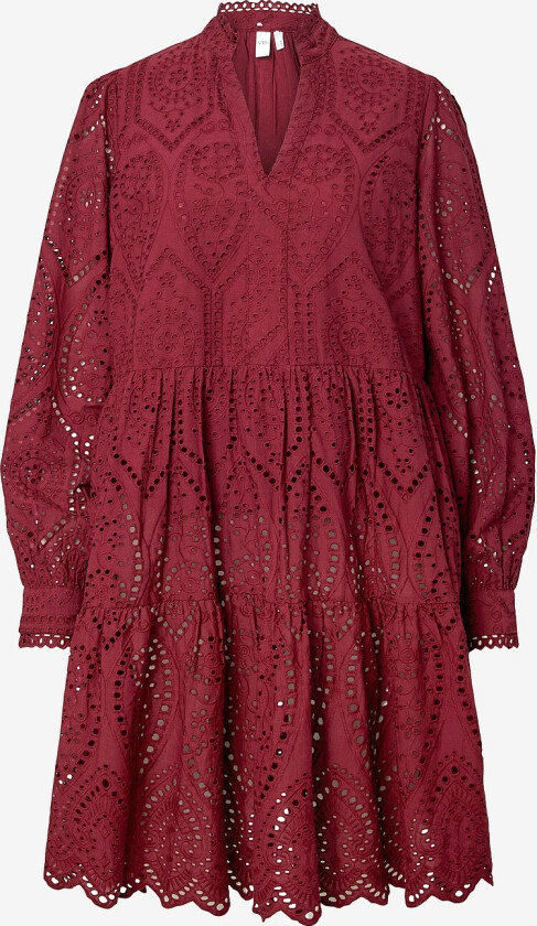 Kjole yasHoli LS Dress - Rød