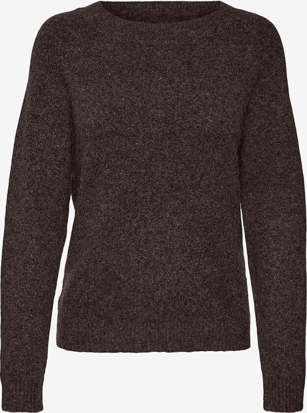 Genser vmDoffy LS O-Neck Blouse - Brun