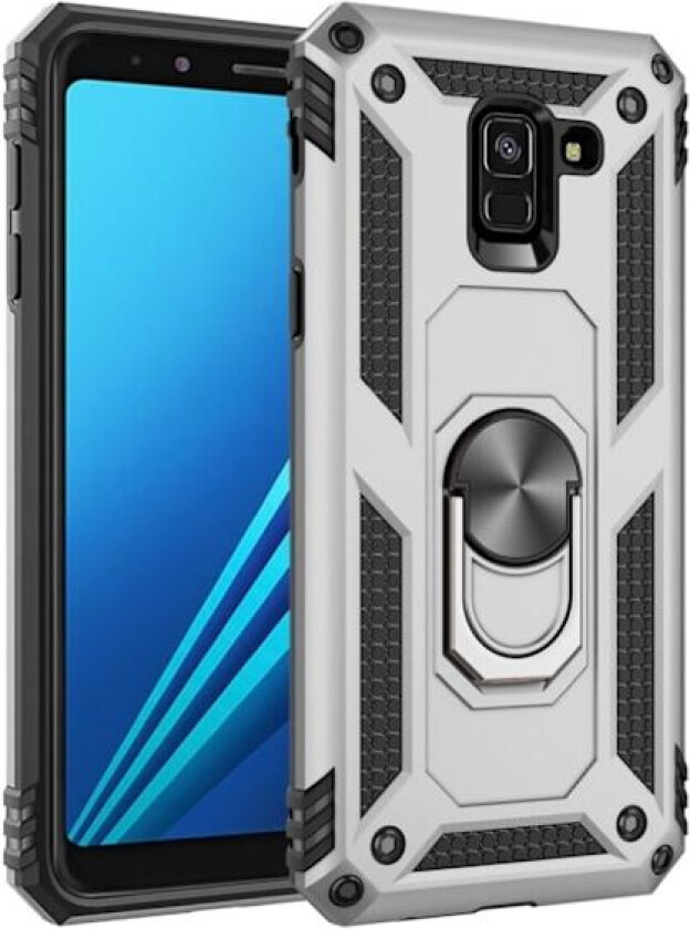 Bofink Combat Samsung Galaxy A8 (2018) deksel - Sølv