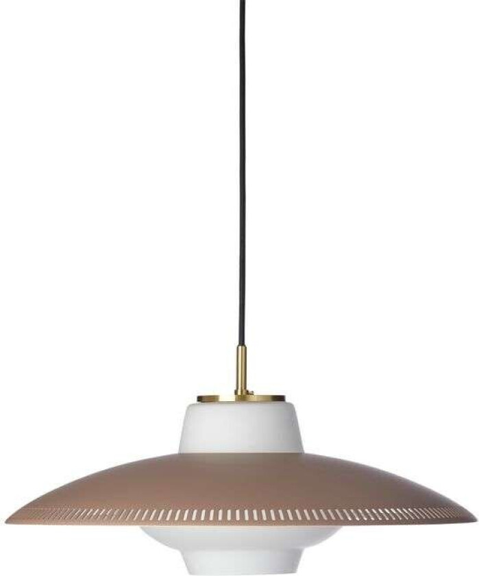 - Opal Shade Pendel Light Hazel Brown