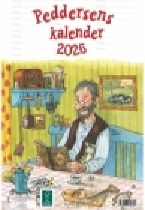 Peddersens kalender 2026 | Sven Nordqvist | Språk: Dansk