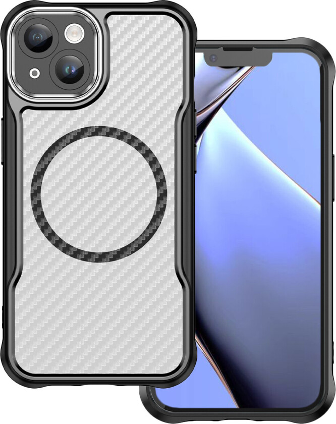 Defender Carbon Mag Cover til iPhone 17 - Sort