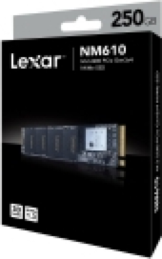 Lexar NM610 - SSD - 250 GB - intern - M.2 2280 - PCIe 3.0 x4 (NVMe)