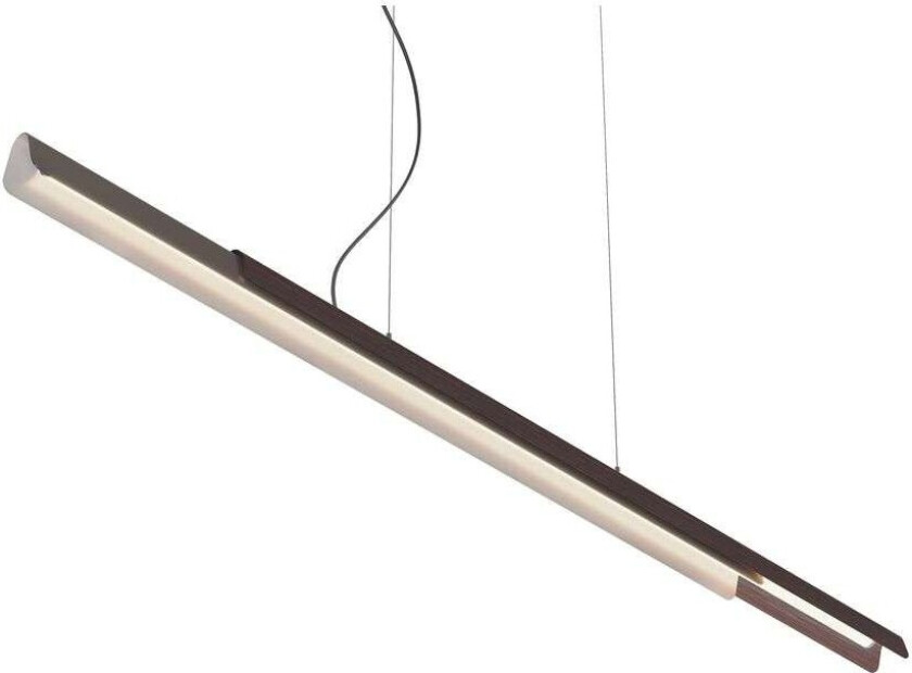 - Dala Linear Pendel 2700K Dark Grey/Wood KDLN