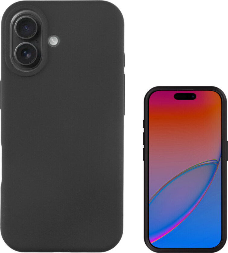 4Smarts Cupertino Silikone Cover til iPhone 17 - MagSafe Kompatibel - Sort