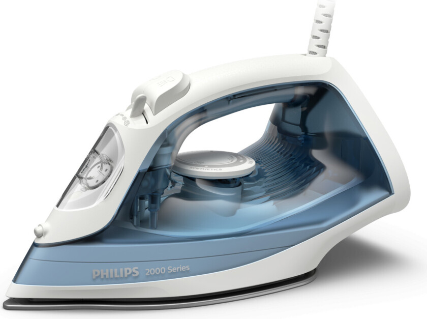 DST2010 Dampstrygejern - Non Stick Sål, 2000W, 25g/min - Grå