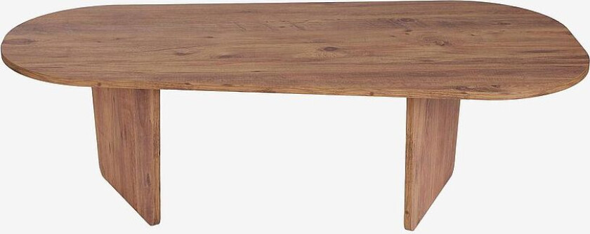 Salongbord Ovalis, Brun