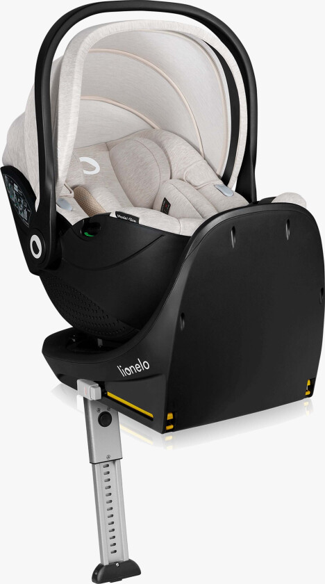 Moxie i-Size Babybilstol inkl. Base, Beige Sand - Med Base