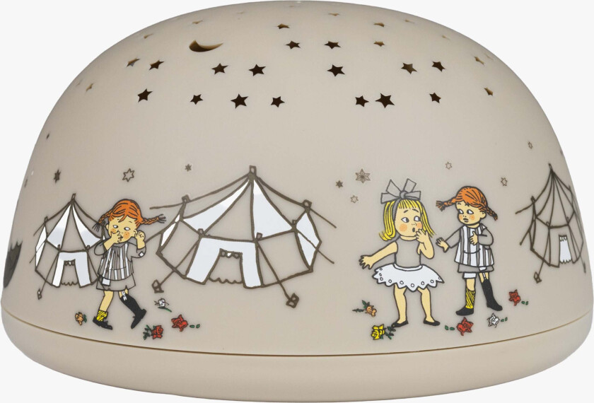 Pippi Langstrømpe Nattlampe - Nattlamper - Plast