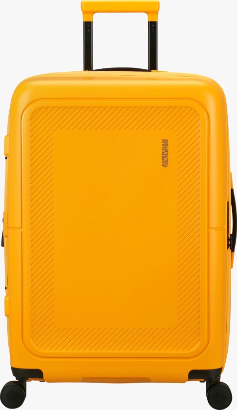 Dashpop Koffert 76-84L, Golden Yellow - Kofferter - Plast