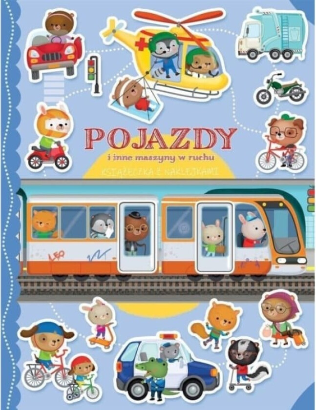 Klistremerkebok. Kjøretøy og andre maskiner...