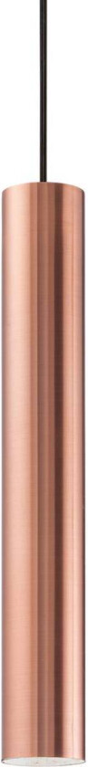 Ideal Lux hengelampe Look, kobberfarget, Ø 6 cm, metall