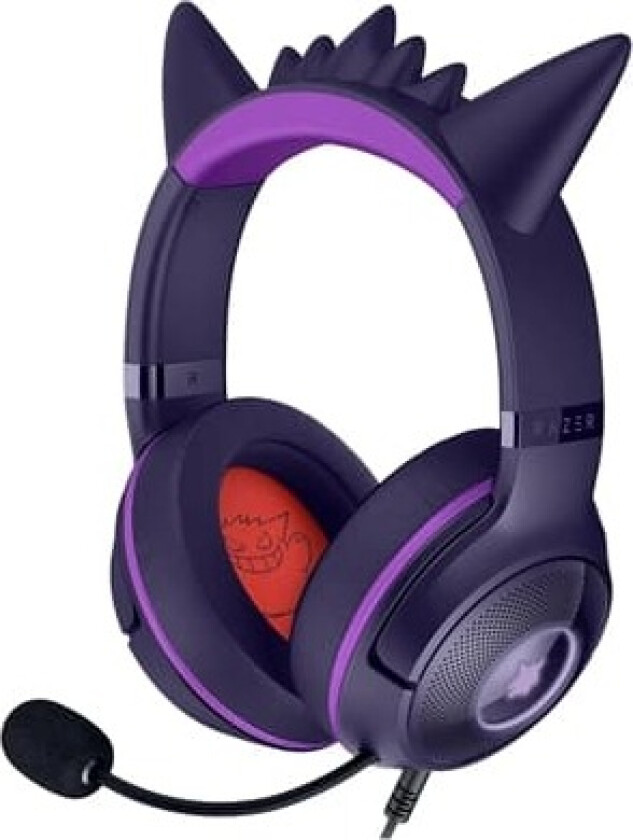 Razer Kraken Kitty V2 Pokémon Gengar Edition - Kabelgebundenes Gaming Headset powered by Razer Chroma™ RGB