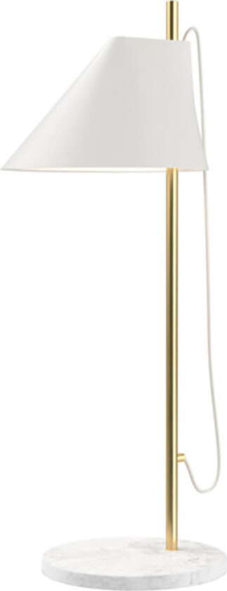 - Yuh Bordlampe Hvit/Messing