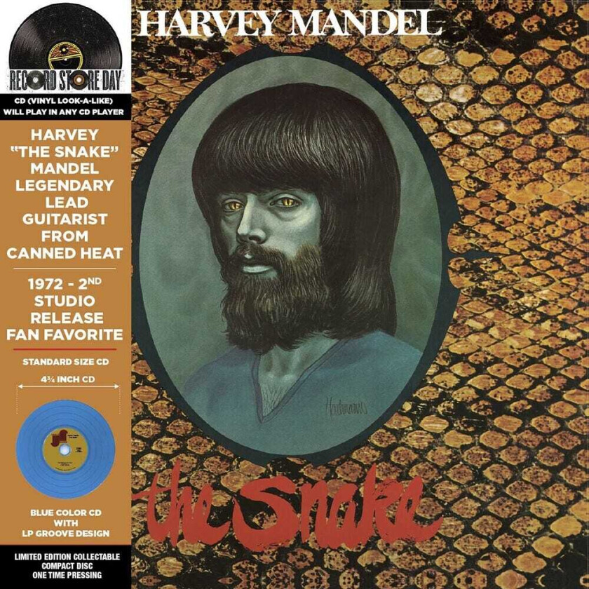 Harvey Mandel Snake CD
