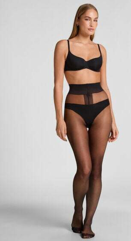 Strømpebukse 15 Denier Second Skin Svart