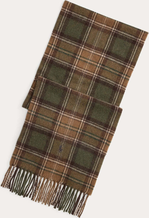 PLAID WOOL SCARF Ruter