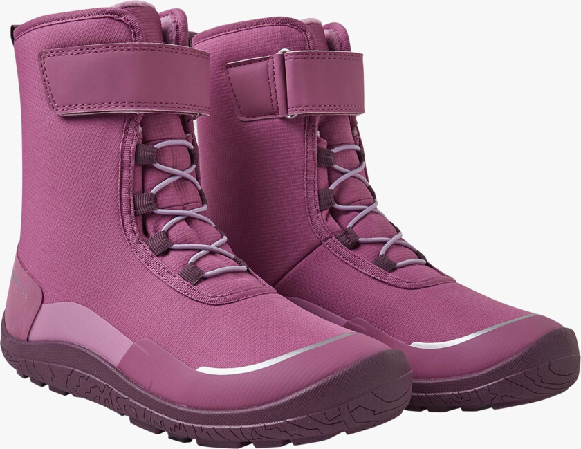tec Barefoot Jr Talvella Vintersko, Red Violet, 38 - Vintersko & Vinterstøvler - Gummi,PU