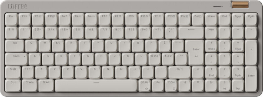FLOW Lite 100 trådløst tastatur (marble grey)