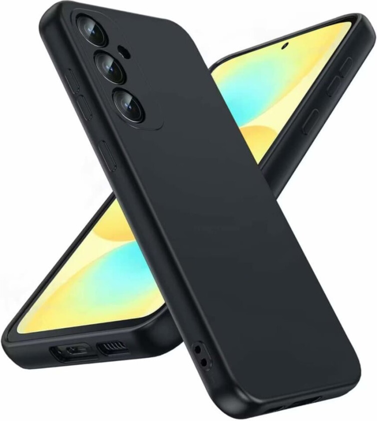 Samsung S25 FE matt svart deksel