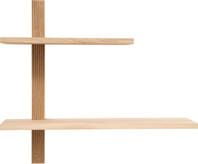 Phase hylle 60 Ã 18 cm, eik